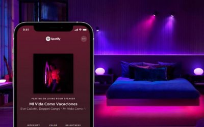 Better ambience, Philips Hue lights can now sync with Spotify music player | Engadget